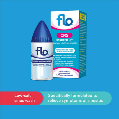 FLO CRS Refill Pack - 50 Sachets for Sinus Relief