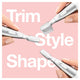 Braun FG1106 Mini Precision Eyebrow Trimmer with 5mm Comb, Portable – view 4