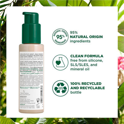 Klorane Repairing Serum With Organic Cupuacu 100ml - Nourishing Hair Treatment