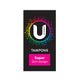 U by Kotex Super Slim Tampons 16-tempons, 14g Absorbency for Heavy Flow – view 4