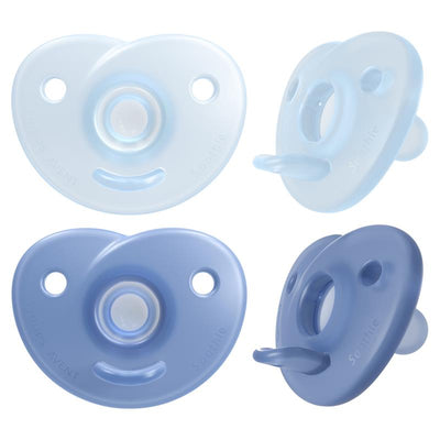 Avent Soothie Blue 0-6 Months - 2 Pack for Gentle Comfort