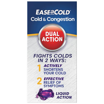 Ease a Cold Cold & Congestion Day & Night 30 Capsules - Fast Relief Formula