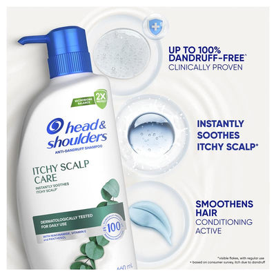 Head & Shoulders Itchy Scalp Care Shampoo 660ml - Soothe Your Scalp