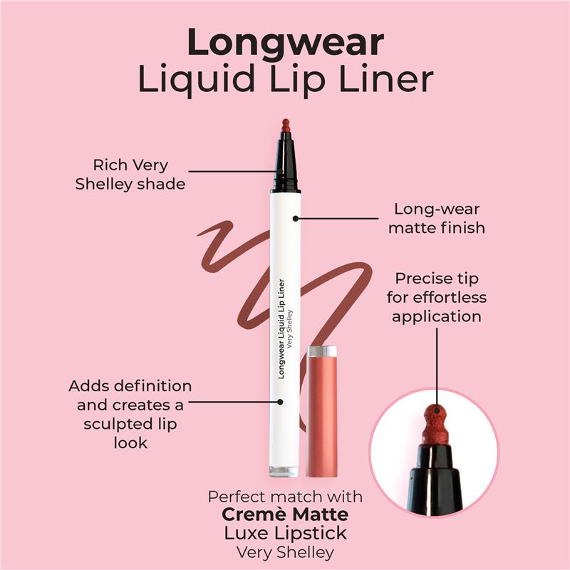 MCoBeauty Liquid Lip Liner Very Shelley