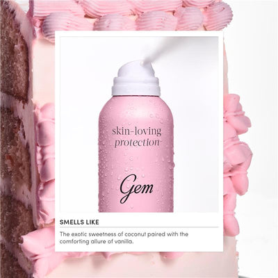 Gem 48h Anti-Perspirant Deodorant with Hyaluronic Acid & Shea Butter, Coconut Vanilla, 207ml