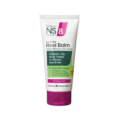 Plunketts NS8 Heel Balm 75g – Moisturizing Cream for Dry, Cracked Heels