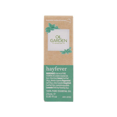 Oil Garden Natural Remedies Hay Fever Oil 25ml - Pure Essential Oil Blend