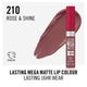 Rimmel London Mega Matte Liquid Lip 210 Rose & Shine – view 4