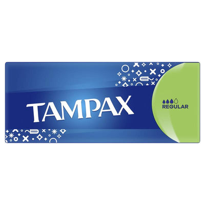 Tampax Regular Applicator Tampons, 20 Count, Medium Flow
