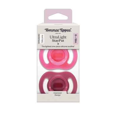 Tommee Tippee Ultralight Soother Day 6-18 Months - 2 Pack
