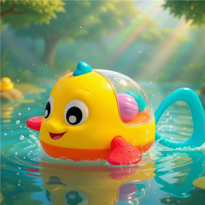 Playgro Paddling Bath Fish - Fun Bath Time Toy for Toddlers