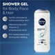 NIVEA MEN Sensitive 3-in-1 Shower Gel Body Wash 500ml Bamboo – view 3 - Auzzistore
