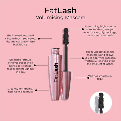 MCoBeauty Fat Lash Volumising Black Mascara