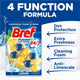 Bref Power Active Toilet Cleaner Block Lemon Twin Pack 100g - Fresh Citrus Clean – view 3