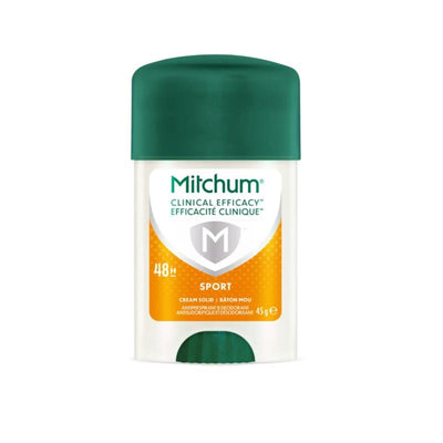 Mitchum Clinical Sport Deodorant Stick for Men, 45g – 48H Odor Control