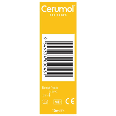 Cerumol Ear Drops - 10mL for Gentle Ear Wax Removal