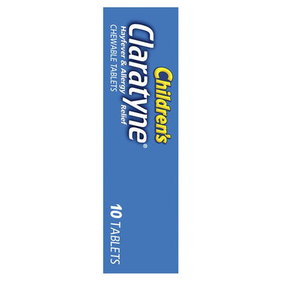 Claratyne Children's Bubblegum - 10 Chewable Tablets for Allergy Relief