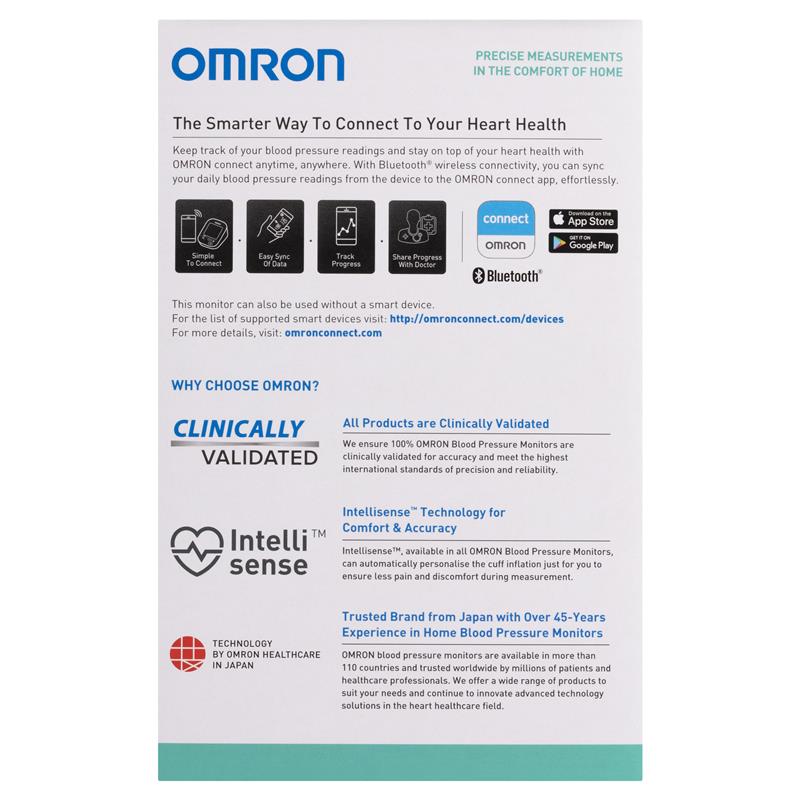 Omron HEM7156T Plus Blood Pressure Monitor with Bluetooth