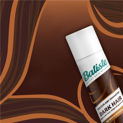 Batiste Dark Dry Shampoo - 350ml for Oil-Free Hair