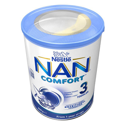 Nestle NAN COMFORT 3 Toddler Milk Drink Powder - 800g (1 Year+)