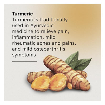 Fusion Turmeric Curcumin 60 Tablets - Natural Pain Relief