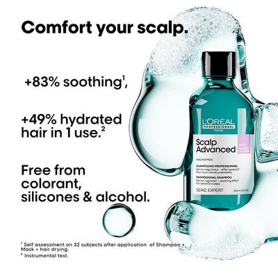 L'Oreal Professionnel Serie Expert Scalp Advanced Anti-Discomfort Shampoo 300ml - Soothing Care