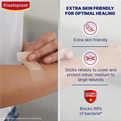 Elastoplast Sensitive Skin Tone Plasters - 20 Light for Sensitive Skin