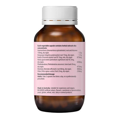 Fusion Menopause Heat Relief - 120 Vegetarian Capsules for Hot Flush Relief