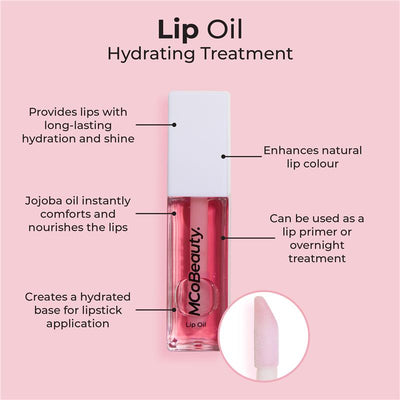 MCoBeauty Lip Oil Hydrating Treatment Sheer Rose