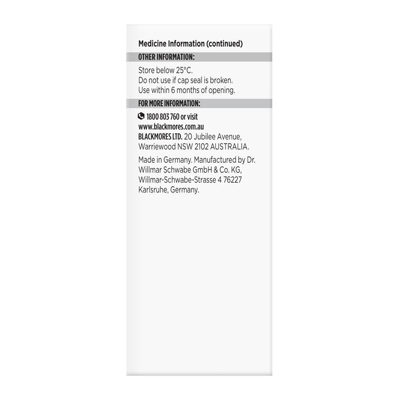 Blackmores Kaloba 50ml - Natural Relief for Bronchitis & Sinusitis-Auzzi Store