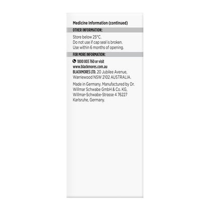 Blackmores Kaloba 50ml - Natural Relief for Bronchitis & Sinusitis-Auzzi Store