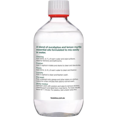Bosisto's Antibacterial Solution 500ml - Natural Cleaning Power