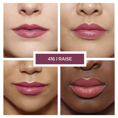 L'Oreal Paris Rouge Signature Plump Lip Gloss 416 I Raise