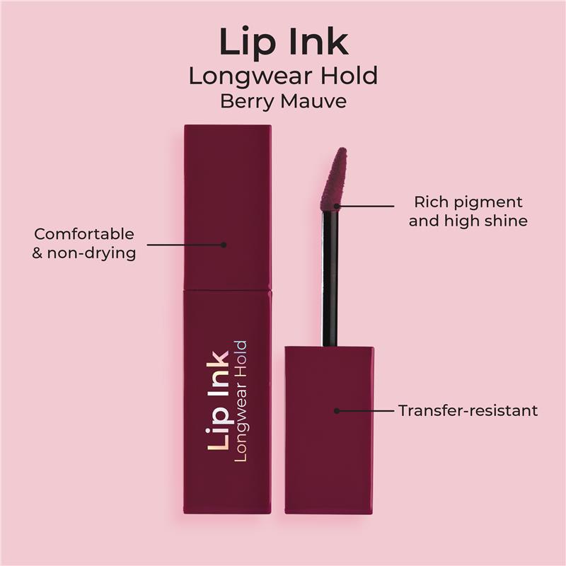 MCoBeauty Lip Ink Longwear Hold Berry Mauve
