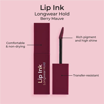 MCoBeauty Lip Ink Longwear Hold Berry Mauve