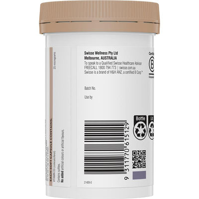 Swisse Ultiboost Vitamin D3 400 Capsules – Bone & Immune Support