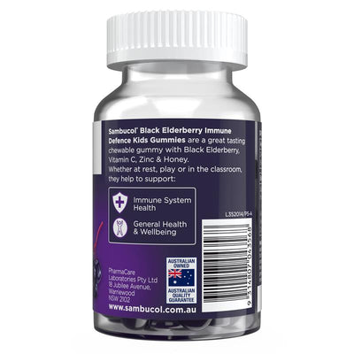 Sambucol Kids Immunity - Immune Defence 50 Gummies