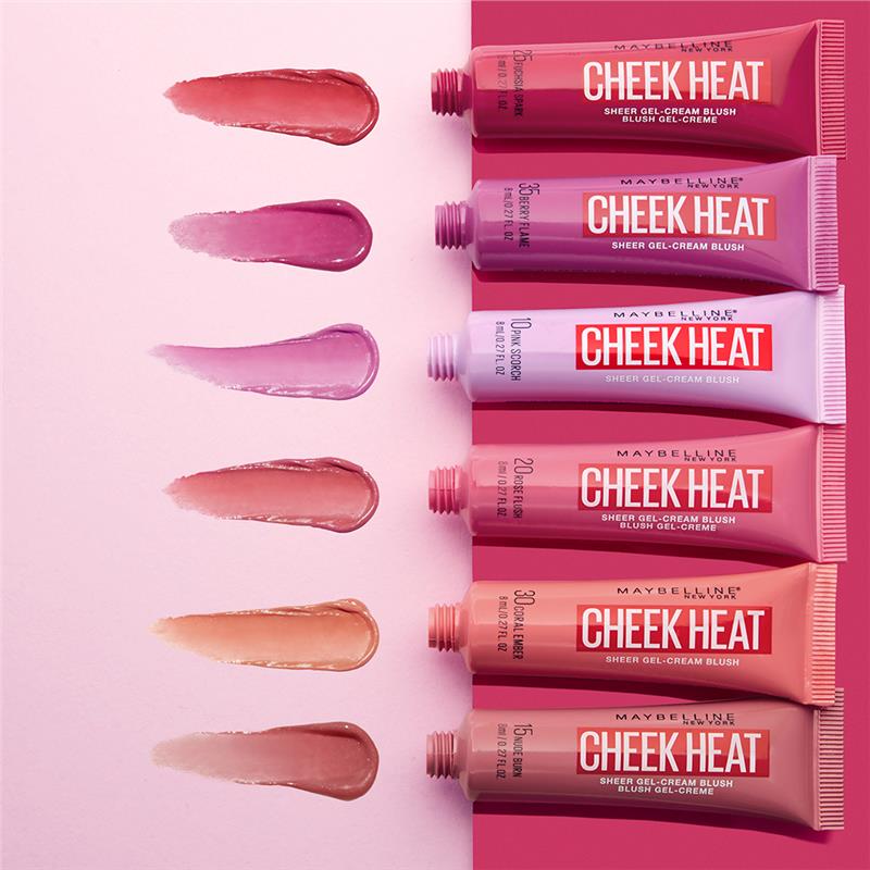 Maybelline Cheek Heat Blush Nude Burn
