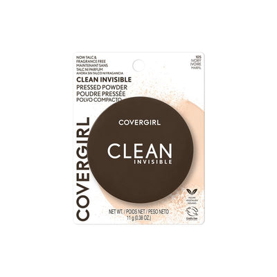 Covergirl Clean Invisible Pressed Powder 105 Ivory 11g