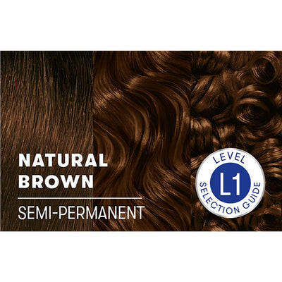 Schwarzkopf LIVE Colour Natural Brown - Semi-Permanent Hair Color, 75ml
