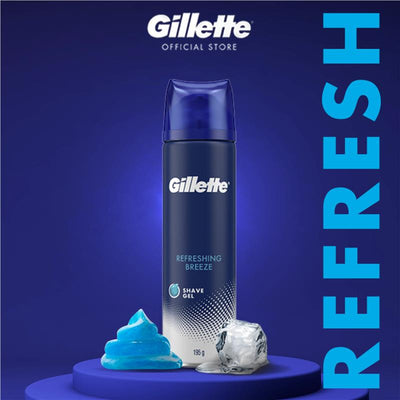 Gillette Shave Gel Refreshing Breeze - 195g