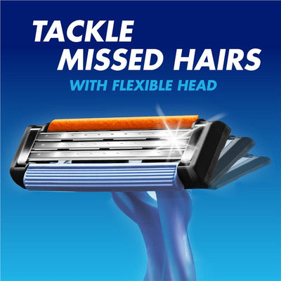 Gillette Blue III Disposables 4pk - Convenient Shaving Solution