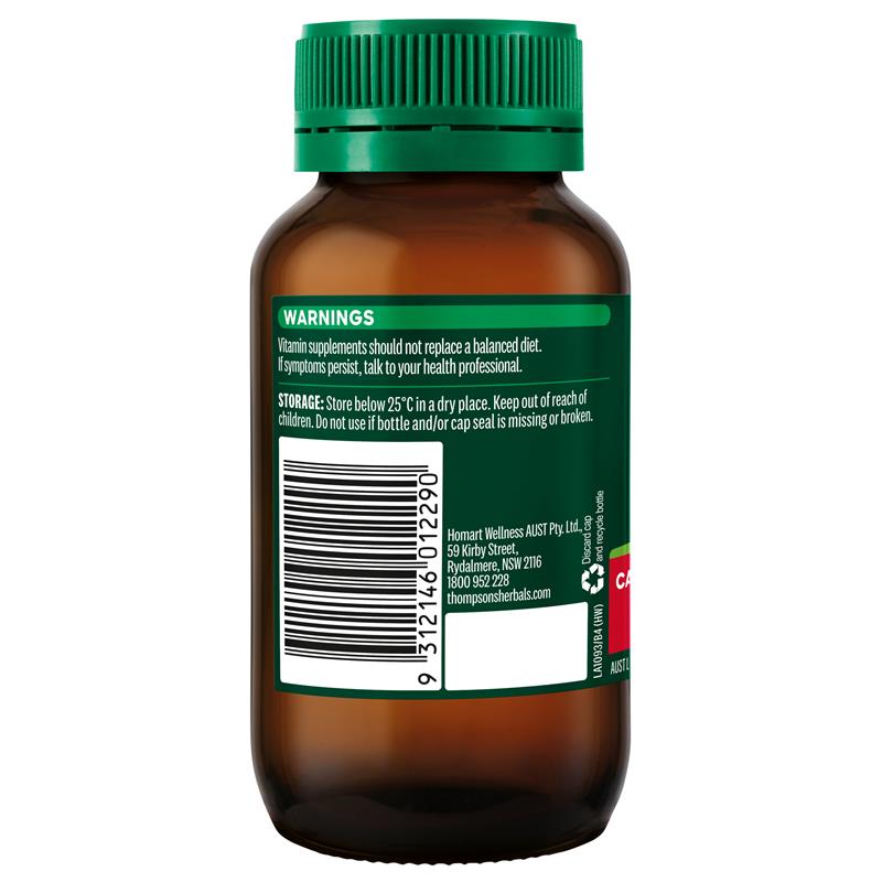Thompson's Ultra Strength Resveratrol 60 Tablets - Powerful Antioxidant Support