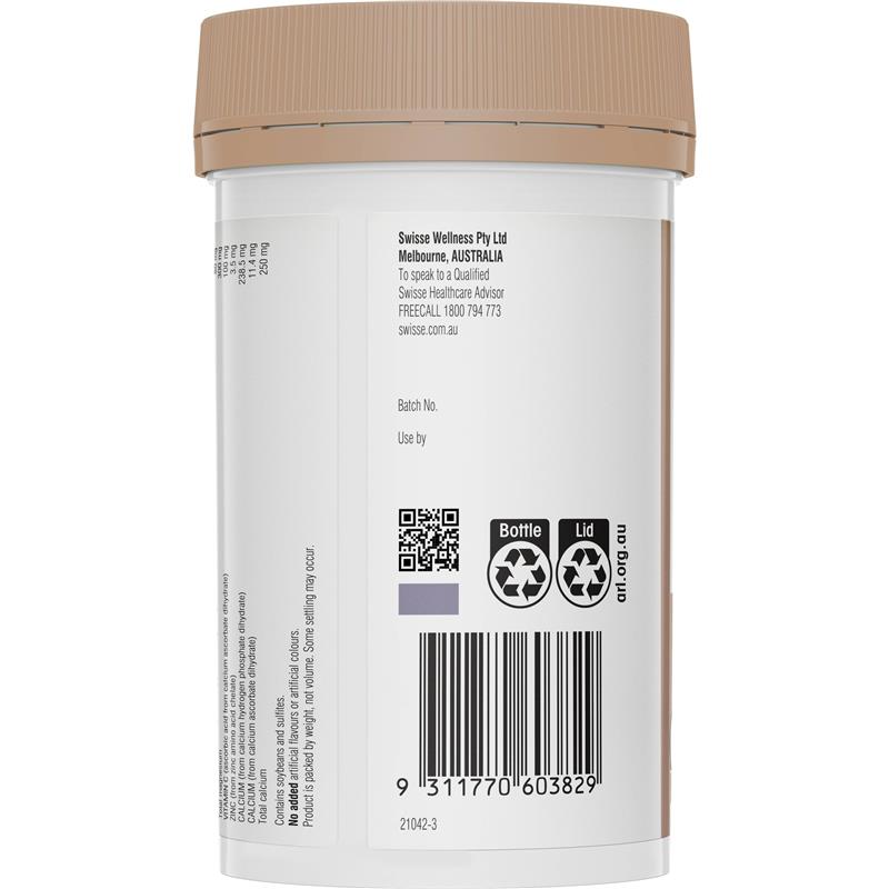 Swisse High Strength Magnesium Powder - Orange Flavor (180g) - Auzzi Store