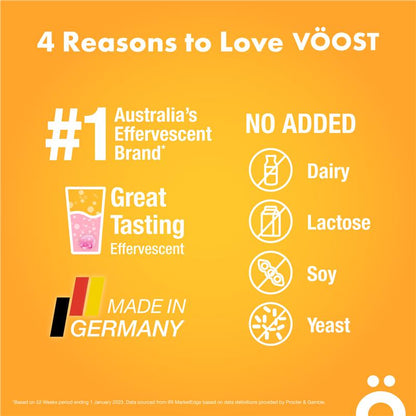 Voost Kids Calcium Effervescent Tablets 20 Pack