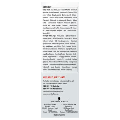Schwarzkopf Live Colour Permanent Medium Brown Hair Dye - 50ml