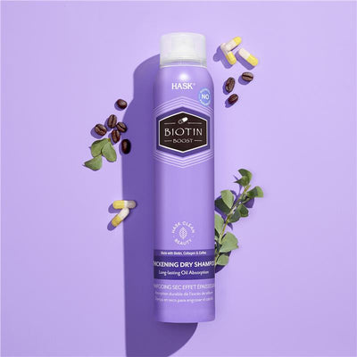 Hask Exotics Biotin Dry Shampoo 122g - Nourishing Formula