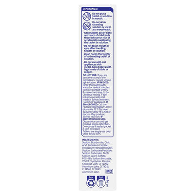 Polident Denture Cleanser Fresh Active Tablets - 36 Pack