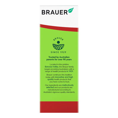 Brauer Kids Liquid Vitamin D 400IU 10ml - Essential for Bone Health