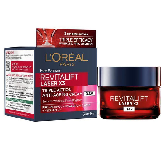L'Oreal Paris Revitalift Laser X3 Day Cream - 50ml-Auzzi Store